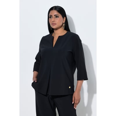 Tunique en techno-stretch, pli fantaisie ULLA POPKEN
