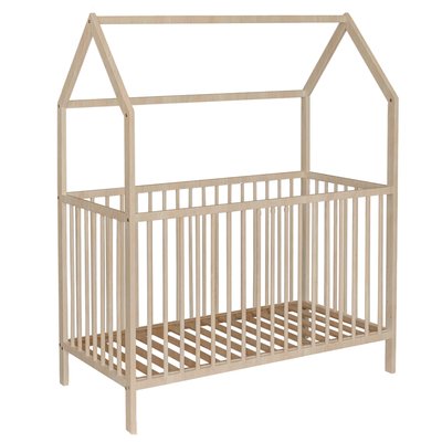 Lit cabane évolutif en bois massif BABY FOX