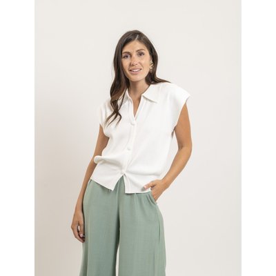 Gilet Sans Manches Col Polo Farda DONA LISA