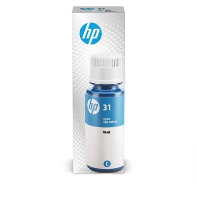 Cartouche d'encre Cyan 31 Bouteille HP