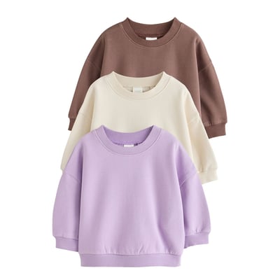 Sweat ras du cou, lot de 3 NEXT