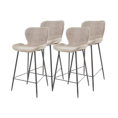Lot de quatre Tabourets de bar - 99 cm - BASTI LISA DESIGN