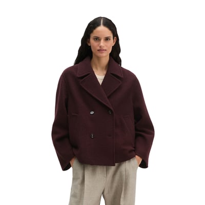 Veste caban coupe classique en laine bouillie italienne MARC O'POLO