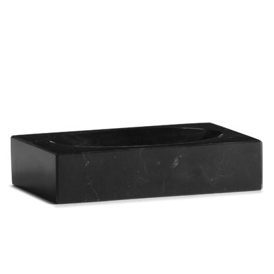 Porte Savon Rectangulaire en Marbre Noir WADIGA