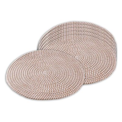 Set de table rond en jute (Lot de 6) AUBRY GASPARD