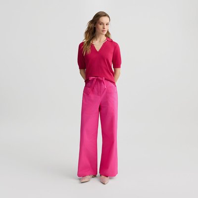 Pantalon beige en popeline LIU JO