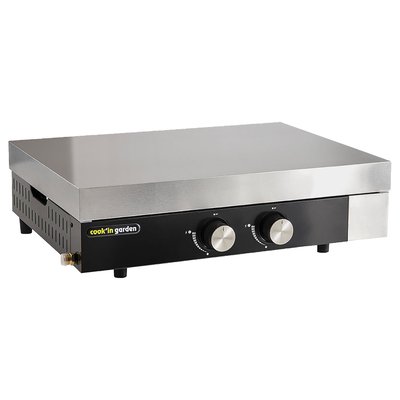 Plancha au gaz avec capot, FINESTA COOK IN GARDEN