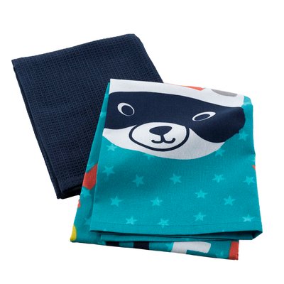 2 Serviettes torchons Mini chef DOUCEUR D'INTÉRIEUR