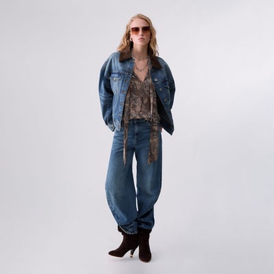 Veste en jean oversize LIU JO