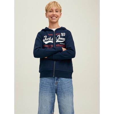 Толстовка с застежкой-молнией и капюшоном JACK & JONES JUNIOR