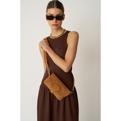 Mini-sac french stick en croute de cuir TOSCA SUEDE OH MY BAG