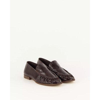 Mocassins en cuir verni Ayano SESSUN