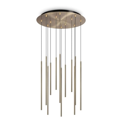 Suspension    lumière chaude  FILO IDEAL LUX