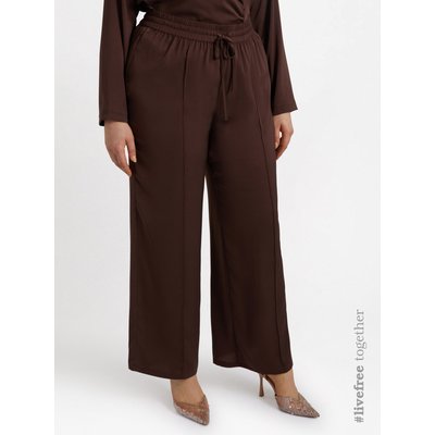 Pantalon large en tissu frais et léger pour une sensation agréable sur la peau FIORELLA RUBINO