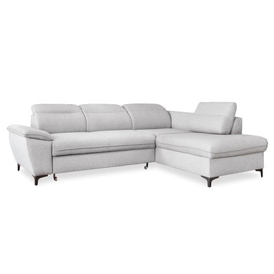 Canapé d'Angle Convertible en Tissu 5 places - CLEVER LISA DESIGN