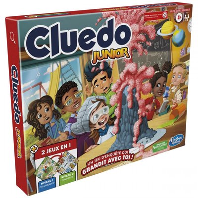 Cluedo junior 2 en 1 Jeu de societe HASBRO