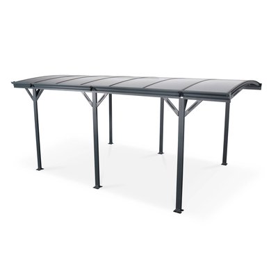 Carport aluminium et polycarbonate 15m² LE MANS SWEEEK