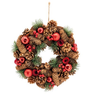Couronne de Noël pomme de pin AUBRY GASPARD