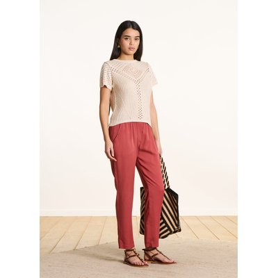 Pantalon fluide en lyocell LA FEE MARABOUTEE