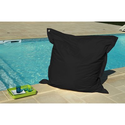Big Coussin Noir avec Oeillet HOME MAISON