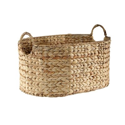 Grand panier en Jacinthe d'eau - H26 cm CALICOSY