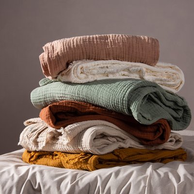 Lark Cotton Muslin Throw YARD