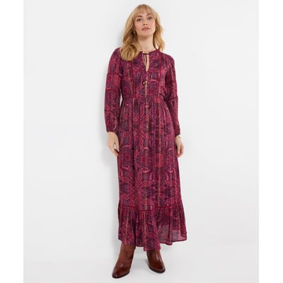 Magnifique Robe Longue Bobo à Manches Longues JOE BROWNS