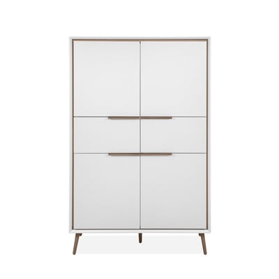 Buffet Haut 4 Portes et  2 Tiroirs H140 cm - ARONA CALICOSY