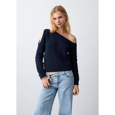 T-shirt cut-out asymétrique MANGO TEEN