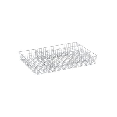 Range Couverts 5 Cases Chromé 36 X 27 Cm ABSOLUMENT MAISON