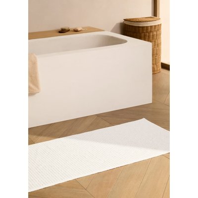Tapis de bain réversible en coton tissé MANGO HOME