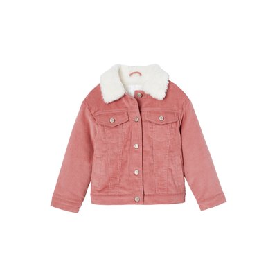 Veste en velours doublée imitation fourrure VERTBAUDET