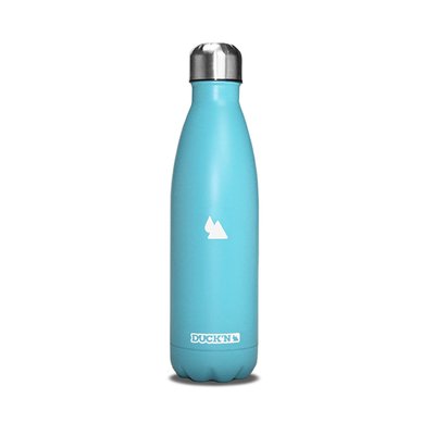 Bouteille Isotherme Bleu Ciel Pastel 500ML, Duck'n DUCK’N