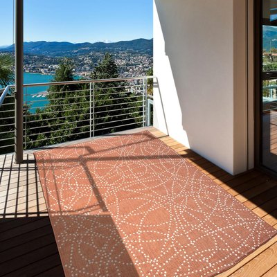 Tapis extérieur, kilim reversible EX1 TEN UN AMOUR DE TAPIS
