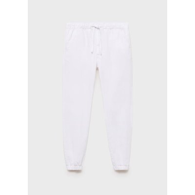 Pantalon jogging lin coton MANGO TEEN