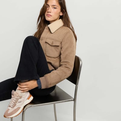 Lucky - Baskets En Daim À Semelle Cupsole PEPE JEANS