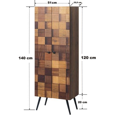Meuble de rangement en aggloméré Kofin HANAH HOME