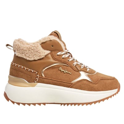 Kimi - Baskets En Daim Avec Détails En Sherpa PEPE JEANS