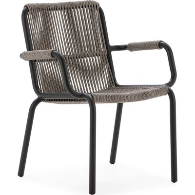 Chaise en aluminium et osier, Élégance RECOLLECTION