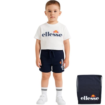 Ensemble 3 pièces t-shirt, short et sac imprimés BASIC ELLESSE