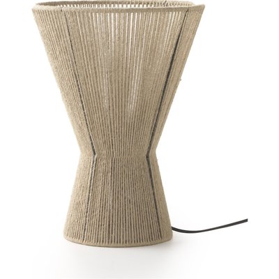 Lampe de table en jute artisanale style naturel chaleureux RECOLLECTION