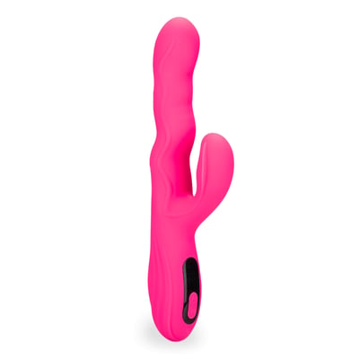 Vibromasseur puissant rabbit ondulations et vibrations Euphoria LOVE AND VIBES
