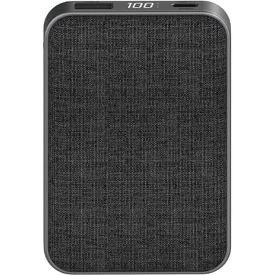 Batterie externe PowerBank 10000 mAh Power Delivery noir compatible iPhone 16 15 14 et Samsung Galaxy ADEQWAT