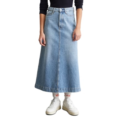 Maxi-jupe en jean large sans stretch MARC O’POLO DENIM