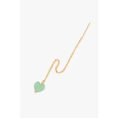 Bijou d'oreille Coeur - Aventurine YAY PARIS
