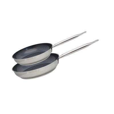 Lot 2 poêles de cuisson avec revêtement céramique sans PFAS ELO