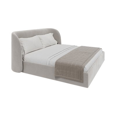 Кровать двуспальная из массива березы, 200 см SO'HOME