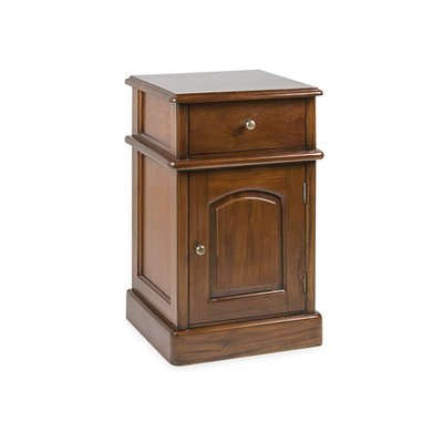 Table de chevet 1 tiroir bronze - HELVINIA DECORATION D’AUTREFOIS