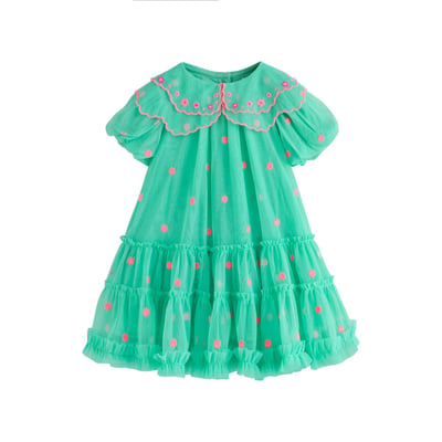Robe en mesh brodée pour grandes occasions NEXT