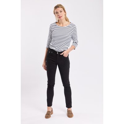 Pantalon slim en coton avec broderie CHALOUPE ARMOR-LUX